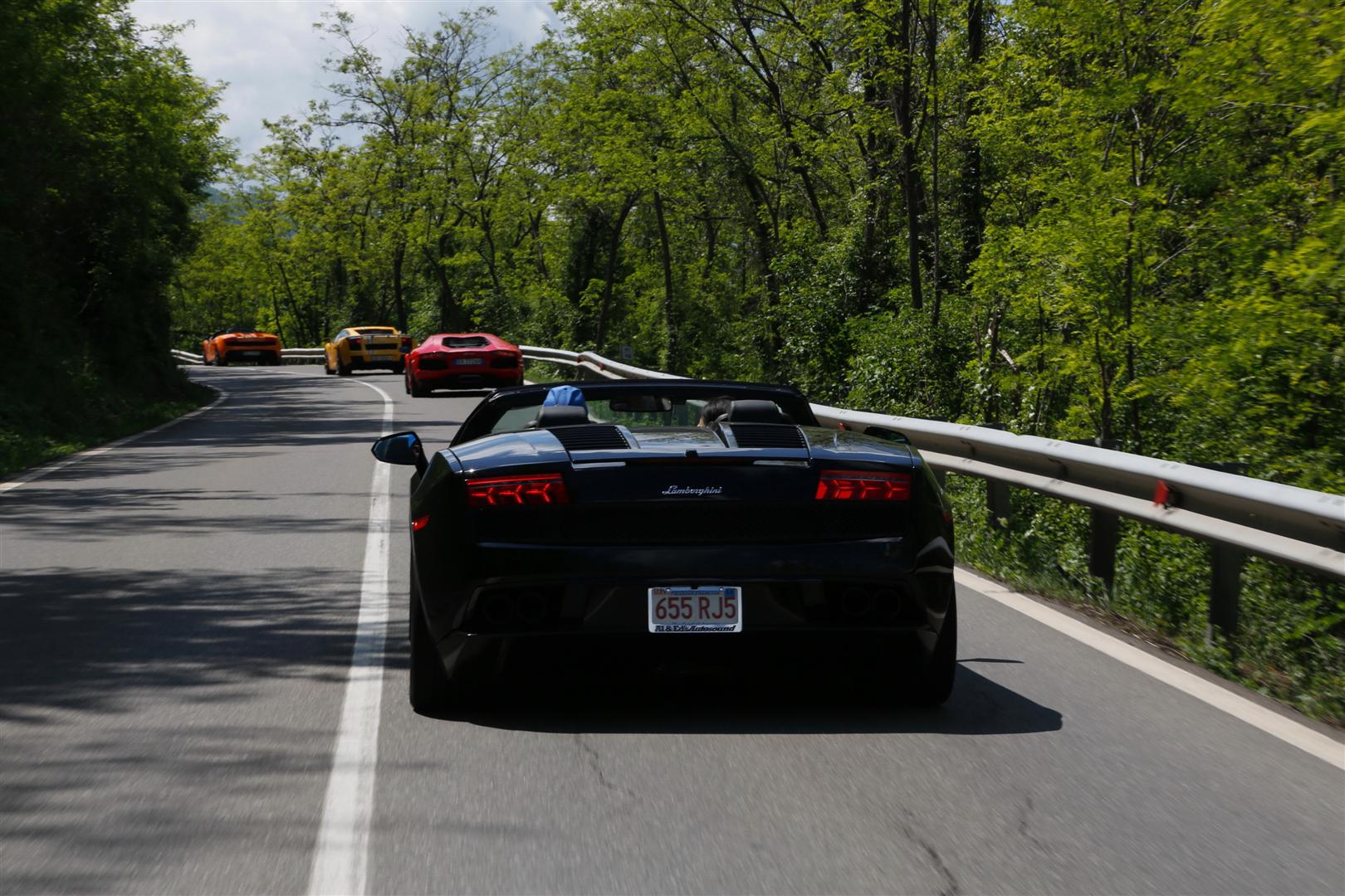 POLO Magazine motoring Lamborghini 50th Anniversary - Grande Giro 16